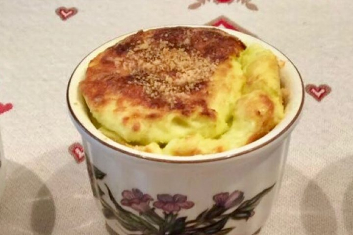 Flan di broccoli